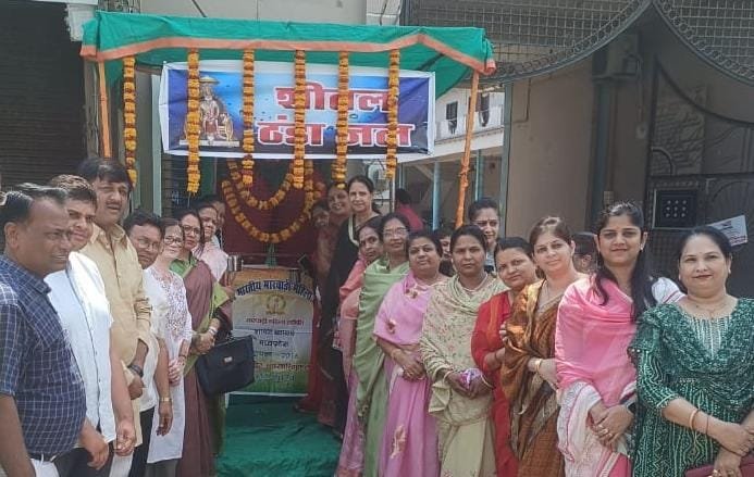 अग्रवाल समाज महिला मंडल ने किया शीतल जल प्याऊ का शुभारंभ किया