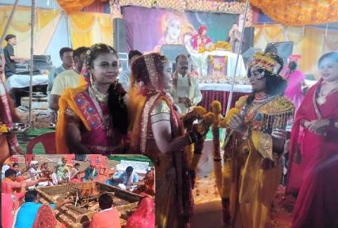 शिवधाम कॉलोनी में श्रीमद्भागवत कथा का समापन, पूर्णाहुति के साथ गूंजा भक्तिरस